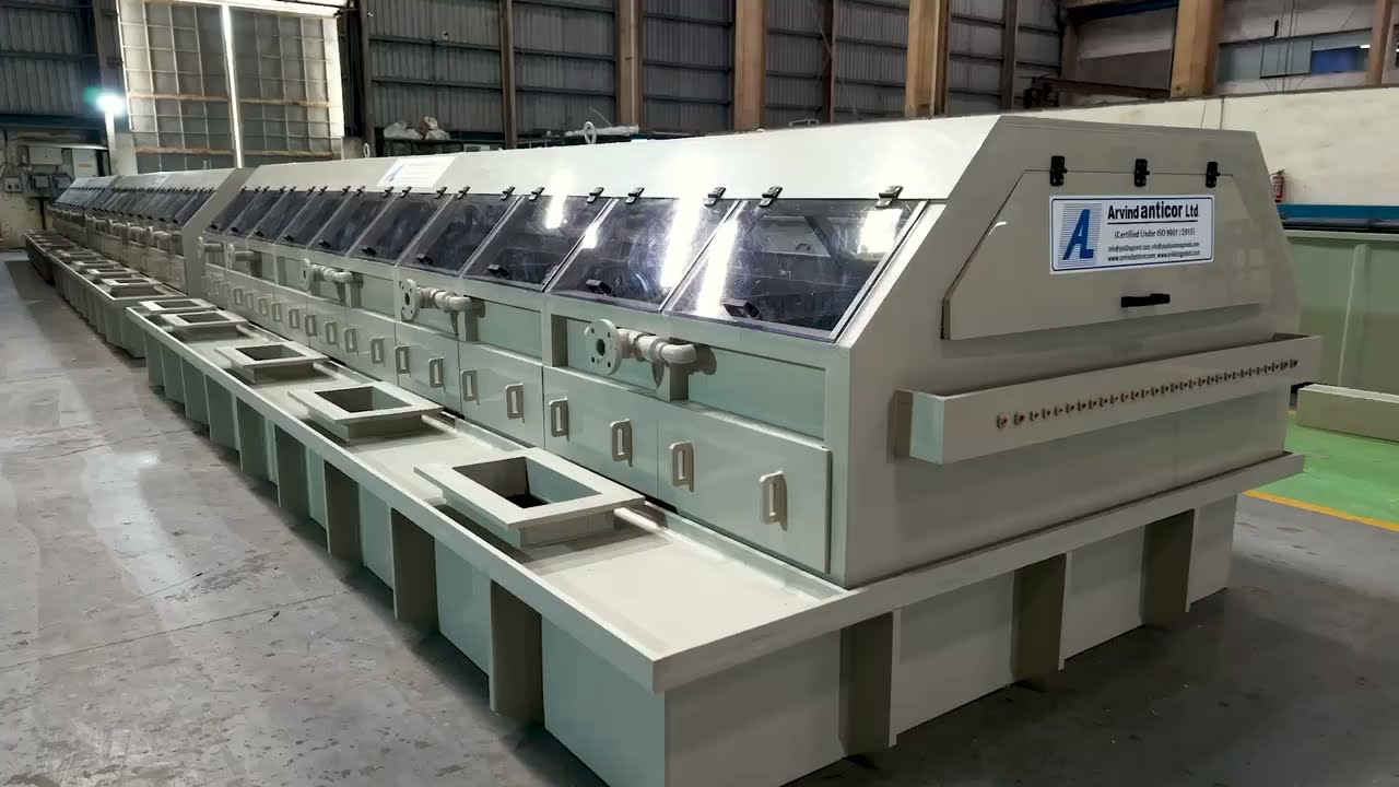 In Line Wire Pickling Tank