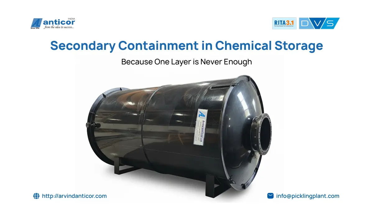Secondary Containment for Chemical Storage
