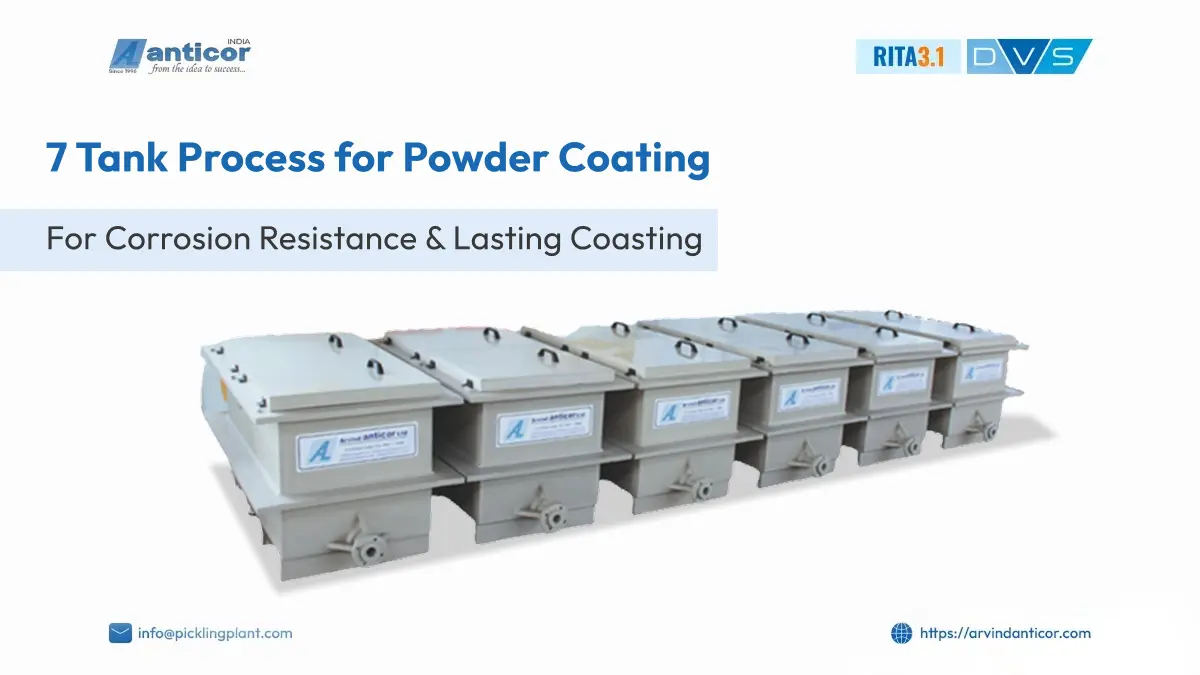 7 Tank Phosphating Process for Powder Coating